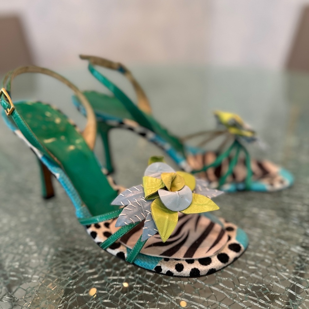 Stuart Weitzman sling back sandals